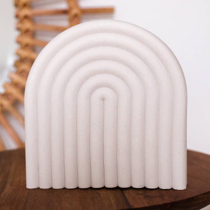 Niki Candle - Wholesale Decorative Tabletop Object - rainbow decorative object - handmade0