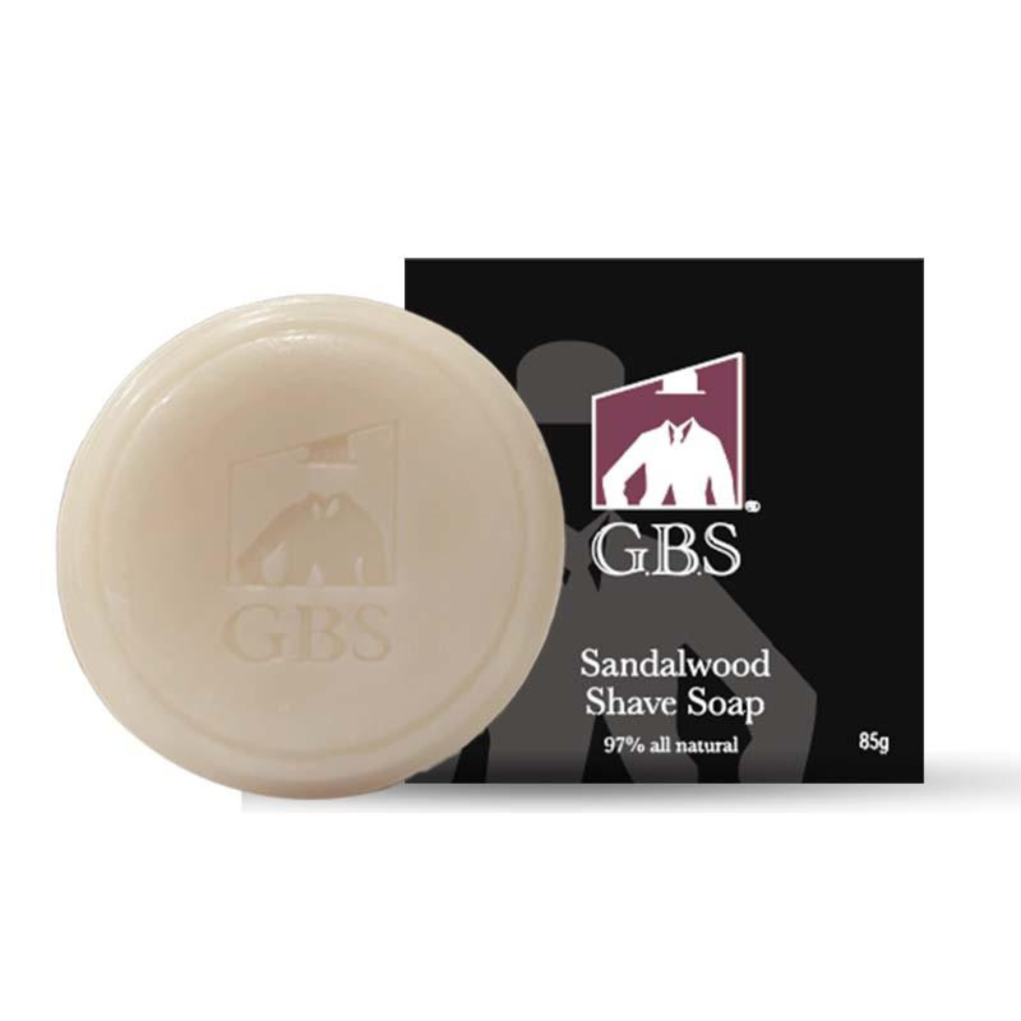 GENTS FINE GROOMING PRODUCTS – Engroshandel Barbersæbe – GBS Barberingssæber 85 g – med eller uden barberskraber3