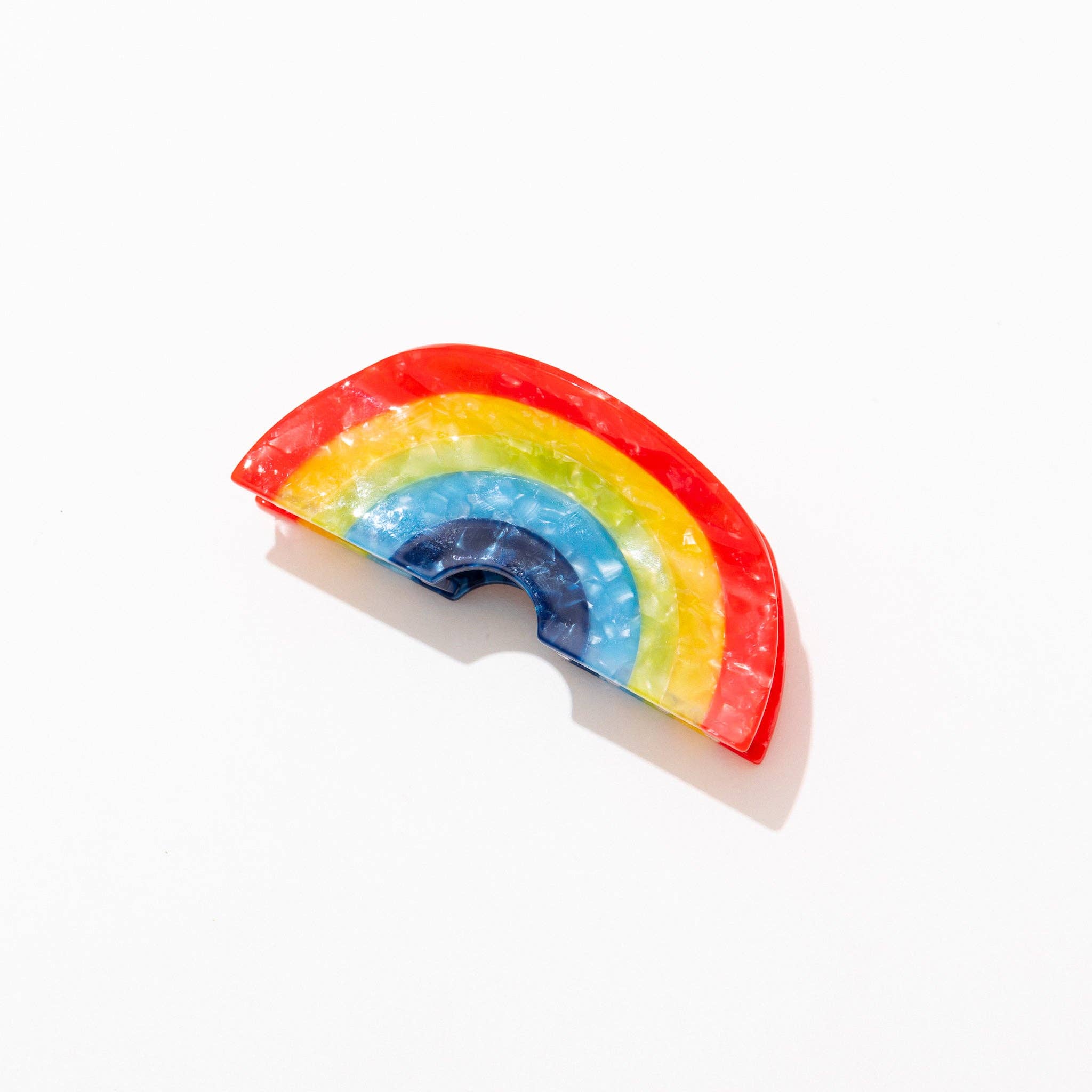 Larissa Loden - Wholesale Hair Clip - Women's - Rainbow Acetate Hair Claw Clip 0