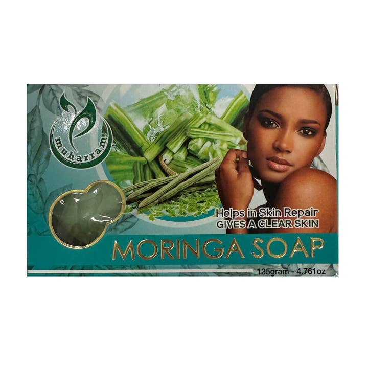 Muharram Moringa Bar Soap, 4.76 Ounces for wholesale by ShopBobbys
