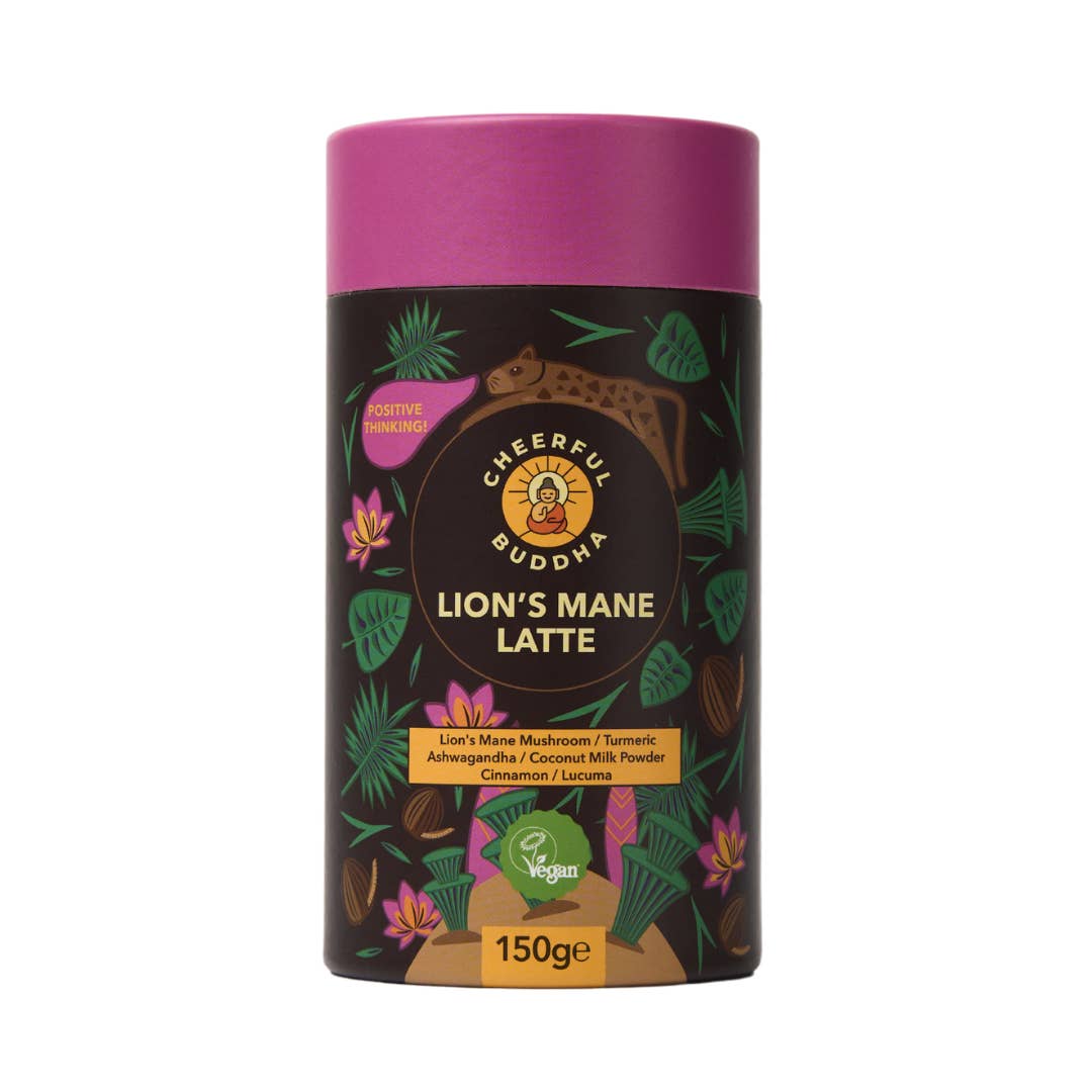 cheerful buddha - Vente Boisson diététique en poudre - Latte à la crinière de lion - 150 g