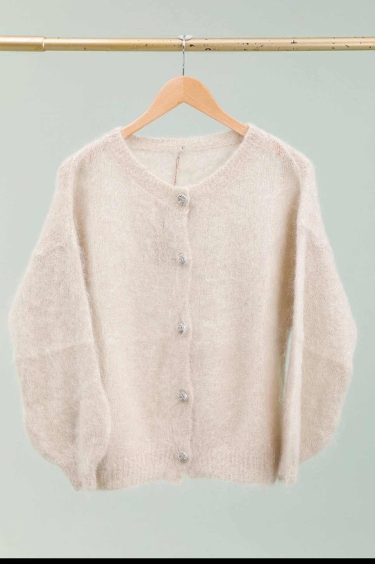LÉA & LUC - Wholesale Cardigan - Women's - Mohair cardigan REF. 2137121