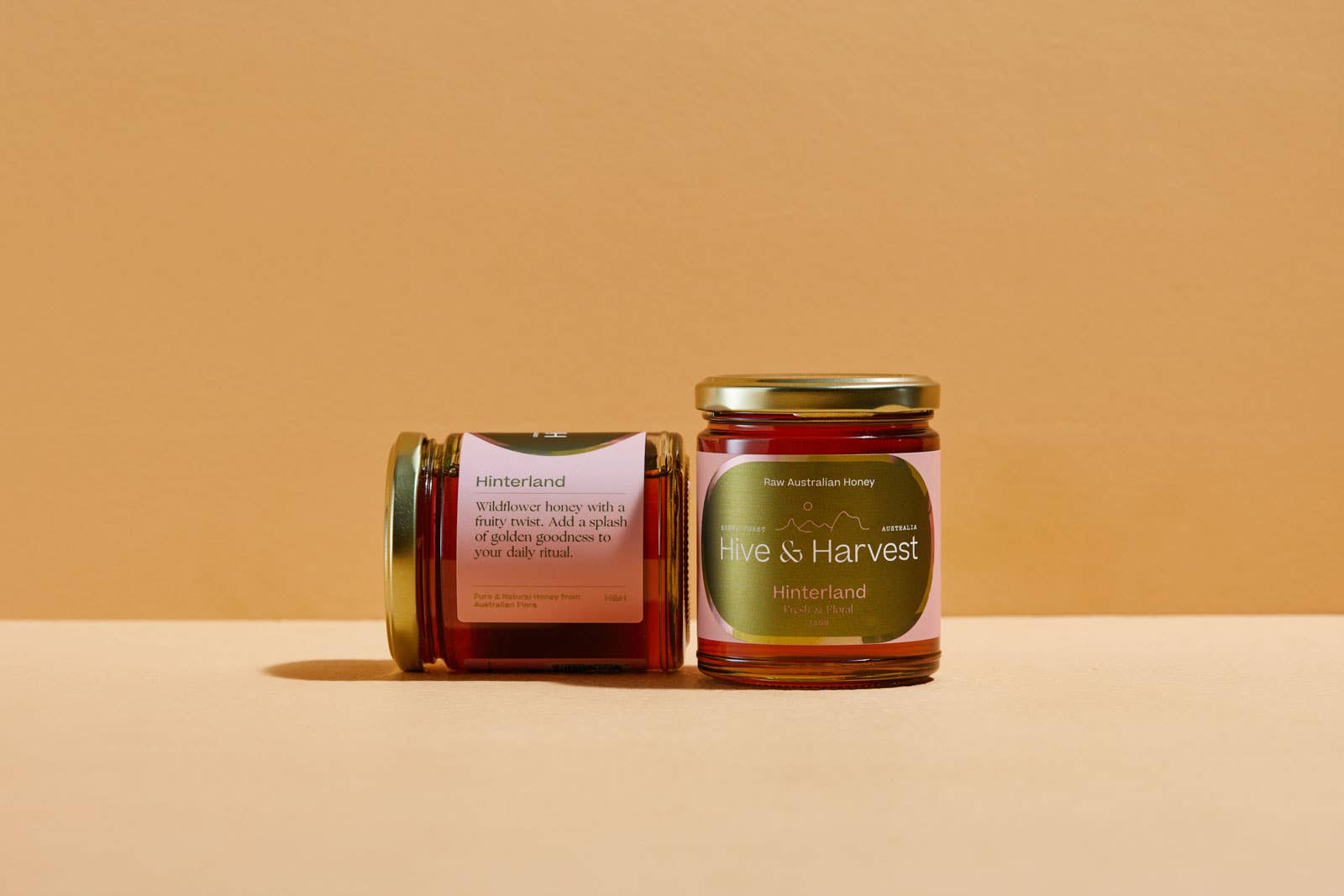 Hive & Harvest - Vente Miel - Hinterland Honey – Miel brut de fleurs sauvages australien (350g)1