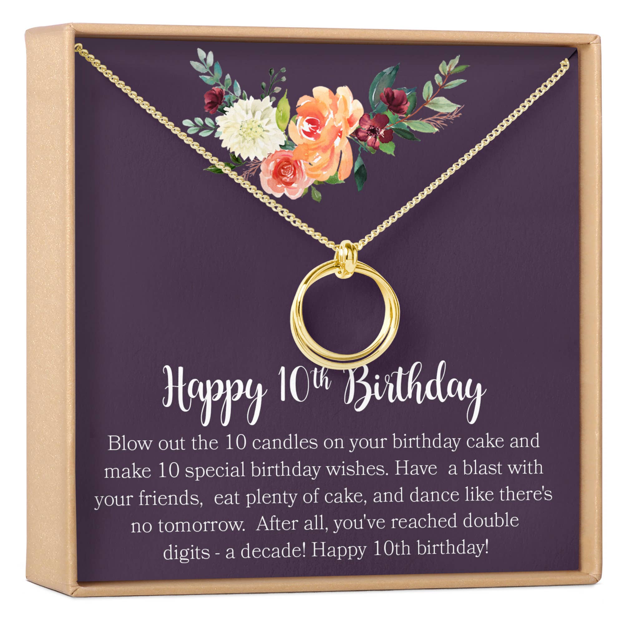 Dear Ava - Wholesale Pendant/Charm Necklace - 10th Birthday Gift for Girls0