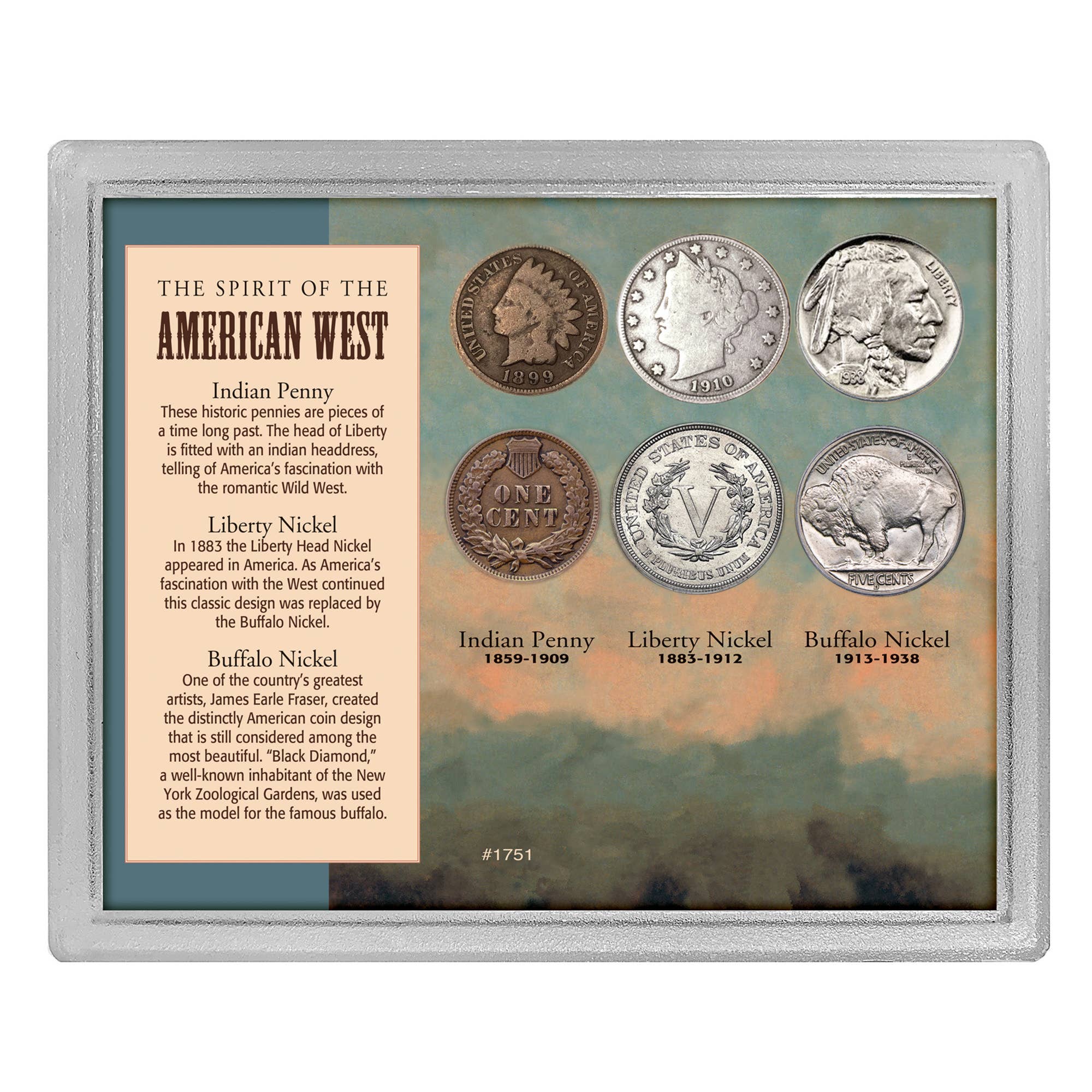 American Coin Treasures - Wholesale Keepsake Coin/Token - Spirit of the American West Coin Collection1
