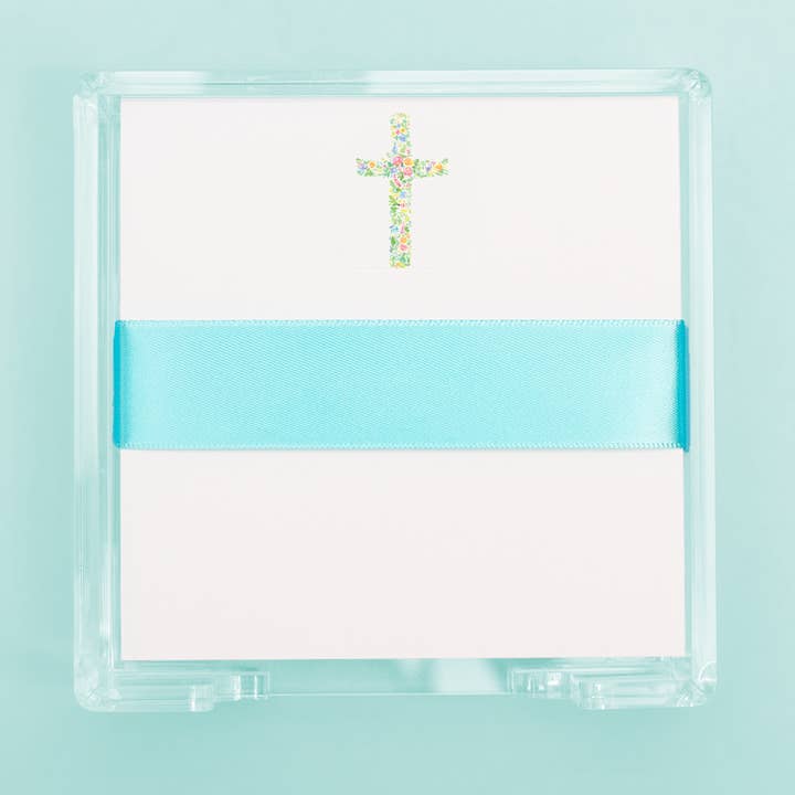 Ensemble de bureau carré en forme de croix florale pour la vente par Taylor Paladino