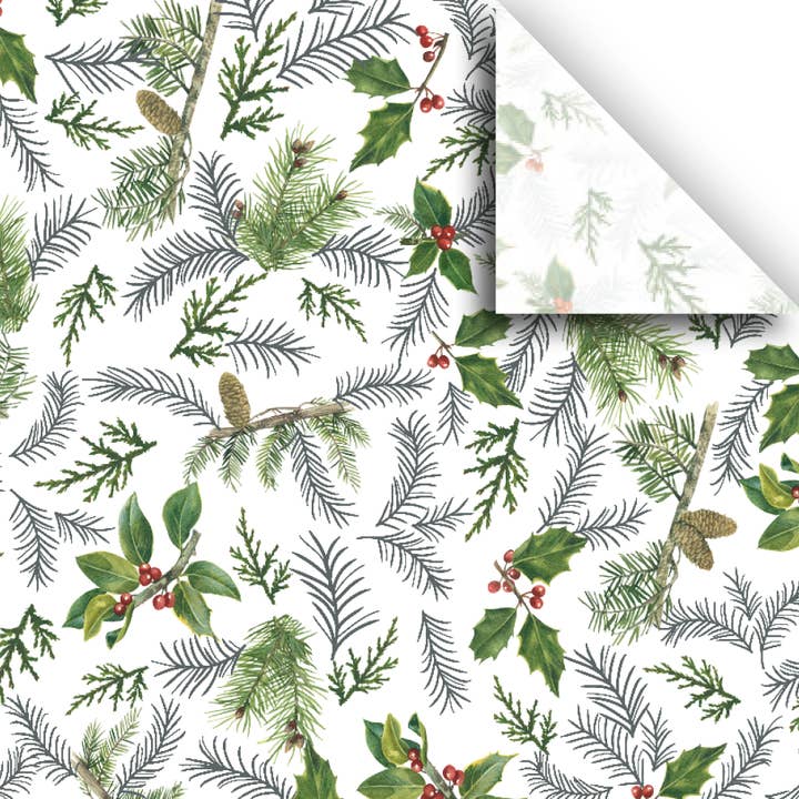 Glistening Pine Tissue - Printed for wholesale by Jillson & Roberts