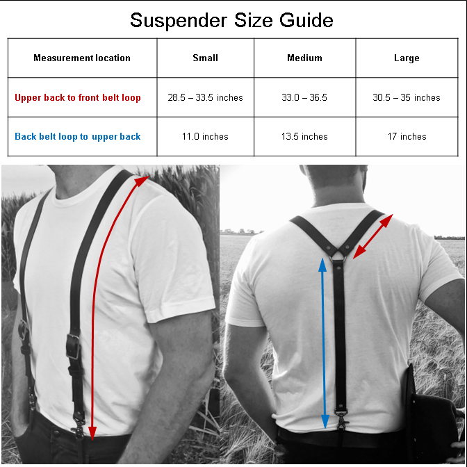 Rural Roots - Vente Bretelles – homme - Bretelles en cuir4