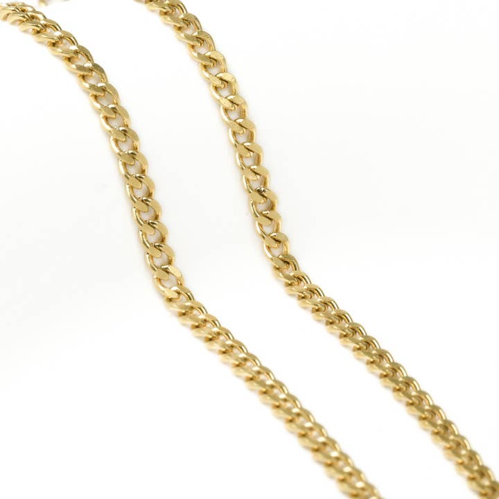 Blueyejewelry - Wholesale Link & Chain Bracelet - Bold 18k Gold Bracelets - Waterproof Thick Chain Bracelets9