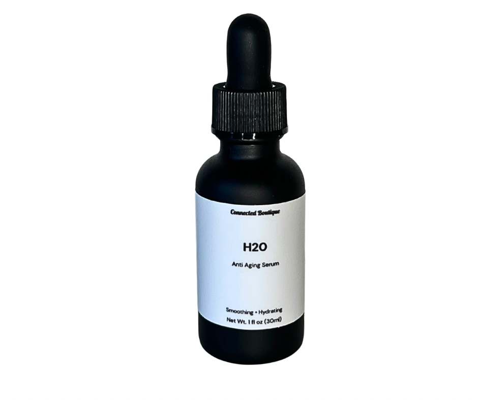 Connected Boutique - Vente Concentré/sérum pour le visage - Sérum Hyaluronique H₂O - Hydrate, Raffermit, Lisse Base de Maquillage6