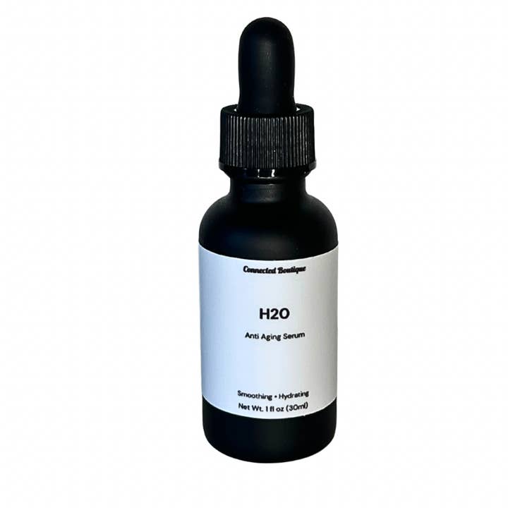 Connected Boutique - Vente Concentré/sérum pour le visage - Sérum Hyaluronique H₂O - Hydrate, Raffermit, Lisse Base de Maquillage6