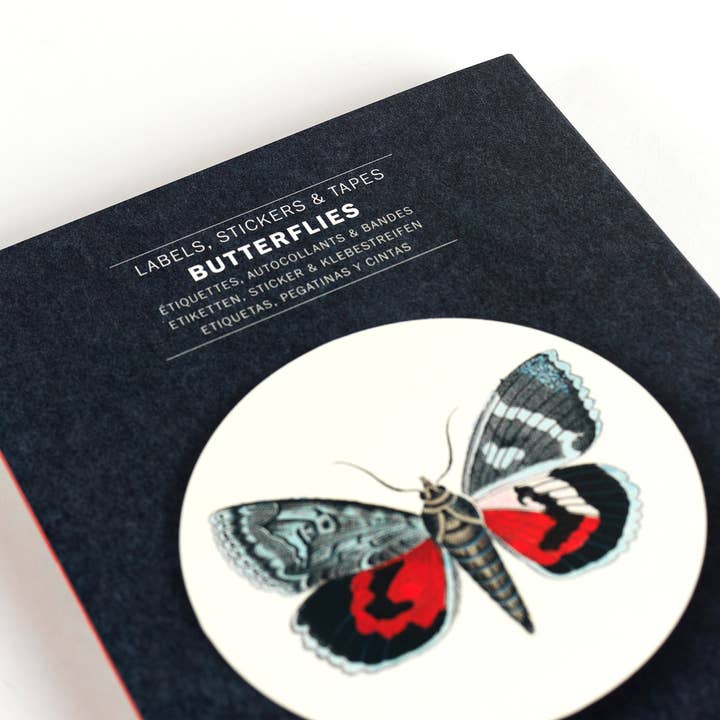 Pepin Press – Großhandel Aufkleber – Schmetterlinge Etikettenaufkleber & Klebebuch