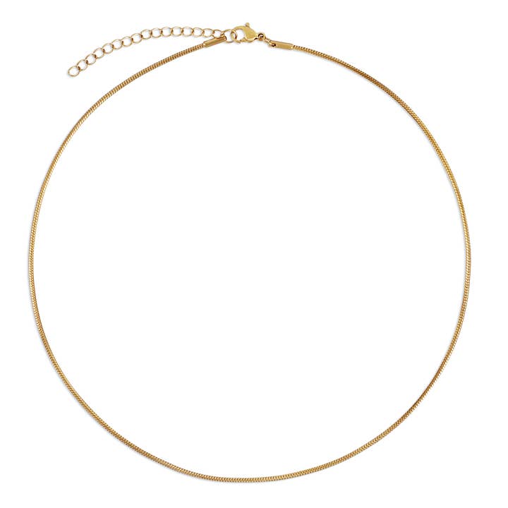 Ellie Vail Jewelry – Engroshandel Choker/colliers – Ellie Vail - Amara lækker slange kæde Choker halskæde