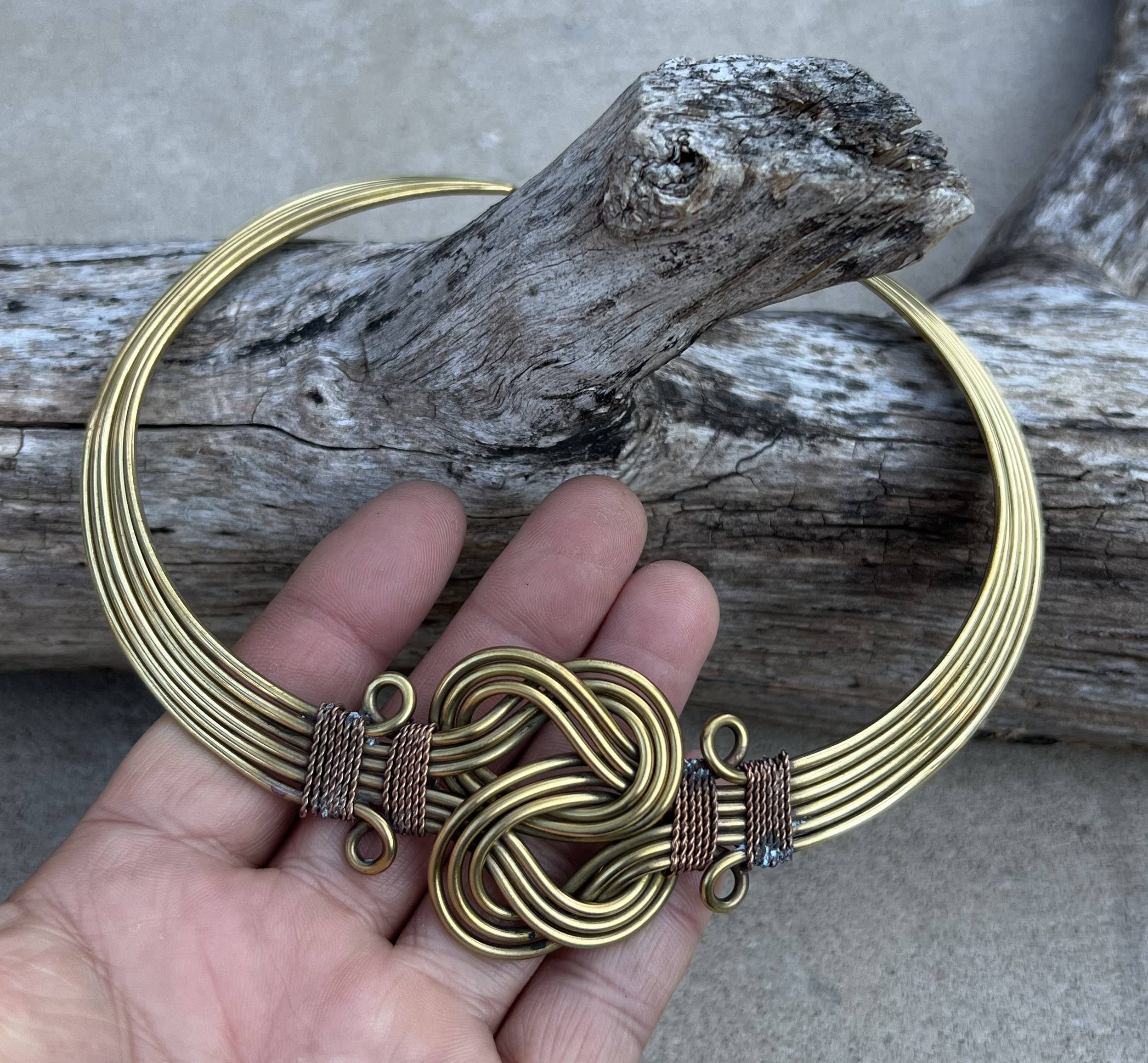 Lungta Imports – Großhandel Halsband/Collier – Handgefertigte geflochtene Kropfkette im Vintage-Gypsy-Ethno-Stil2