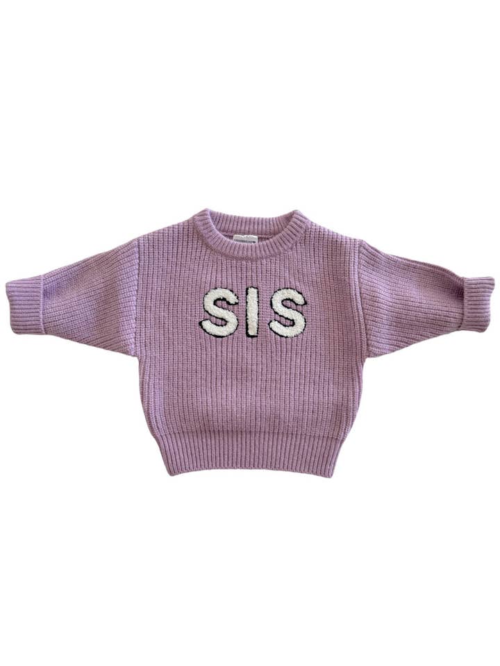 SpearmintLOVE – wholesale Tröja - Baby – Sis Knit Tröja, Lavendel