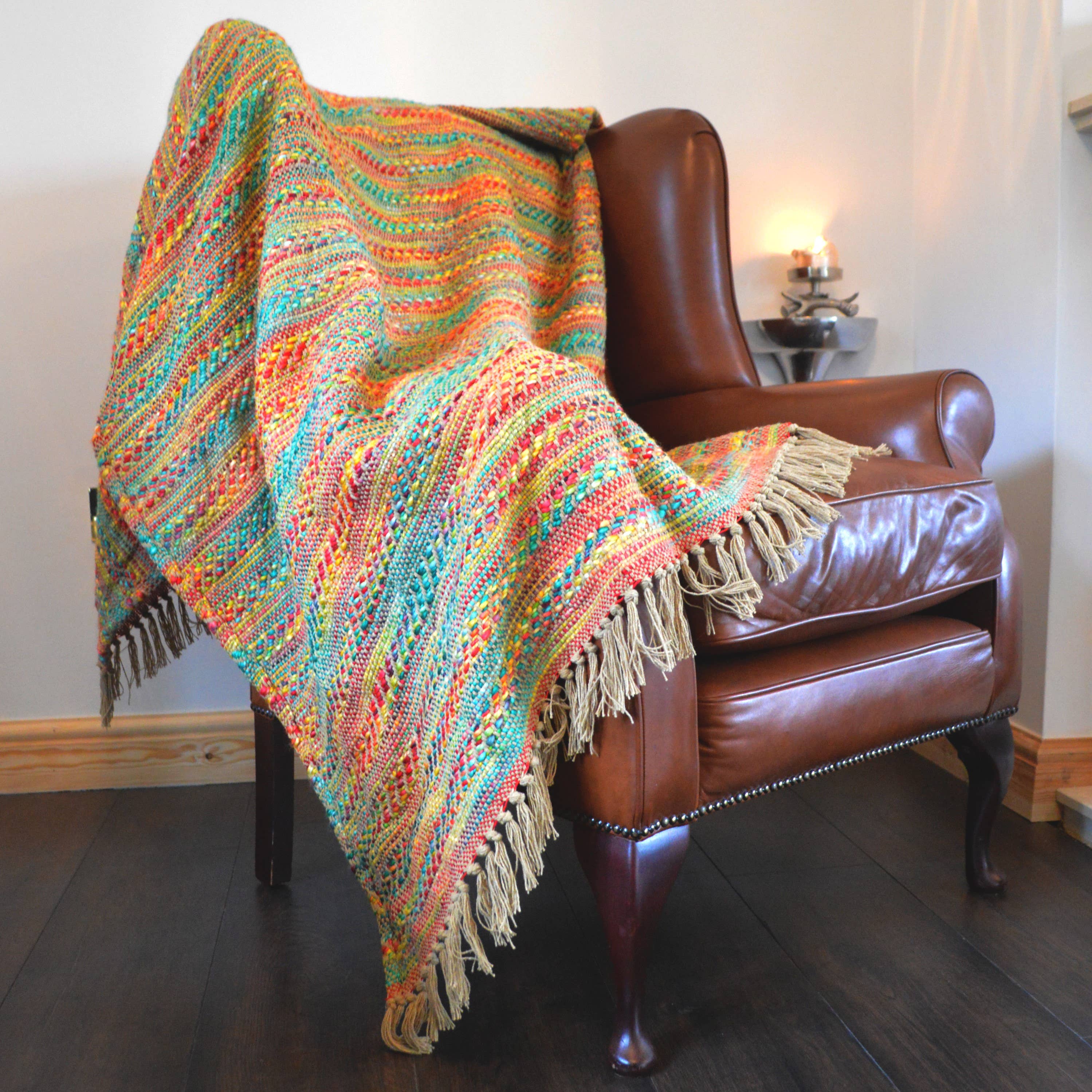 Allure Bath Fashions - Wholesale Throw Blanket - Banjara Patterned Throw - Colourful Traveller Blanket3