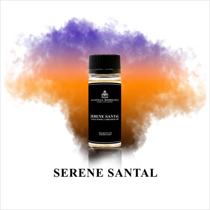 Seasonal Redolence - Wholesale Diffuser Fragrance Refill - Serene Santal Luxury Home Oil Diffuser Scent