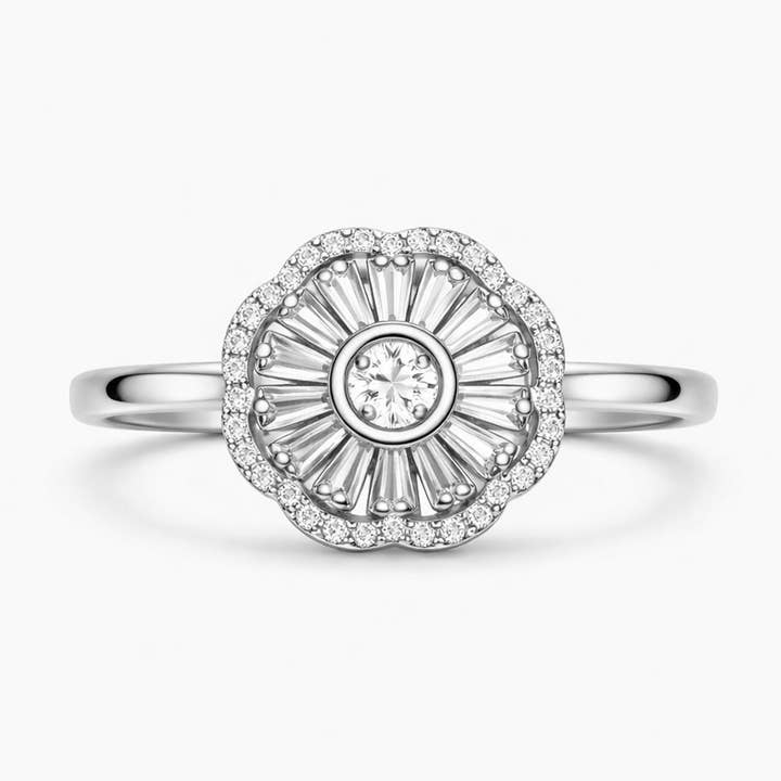 Bague Tournante Apaisante – Design Anti-Stress Réglable pour la vente par Loli