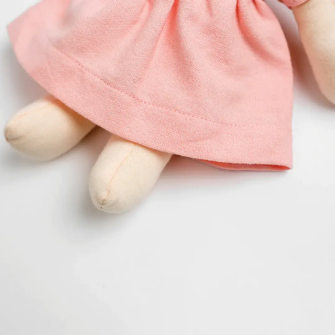 Lulujo Baby – Engroshandel Dukke - Børn – Waldorf-inspireret dukke – håndlavet, 25 cm, Min ven Madi3