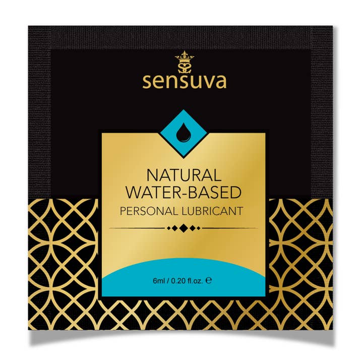 Sensuva - Wholesale Personal Lubricant - Natural Water-Based Personal Lubricant - Original 6 ml