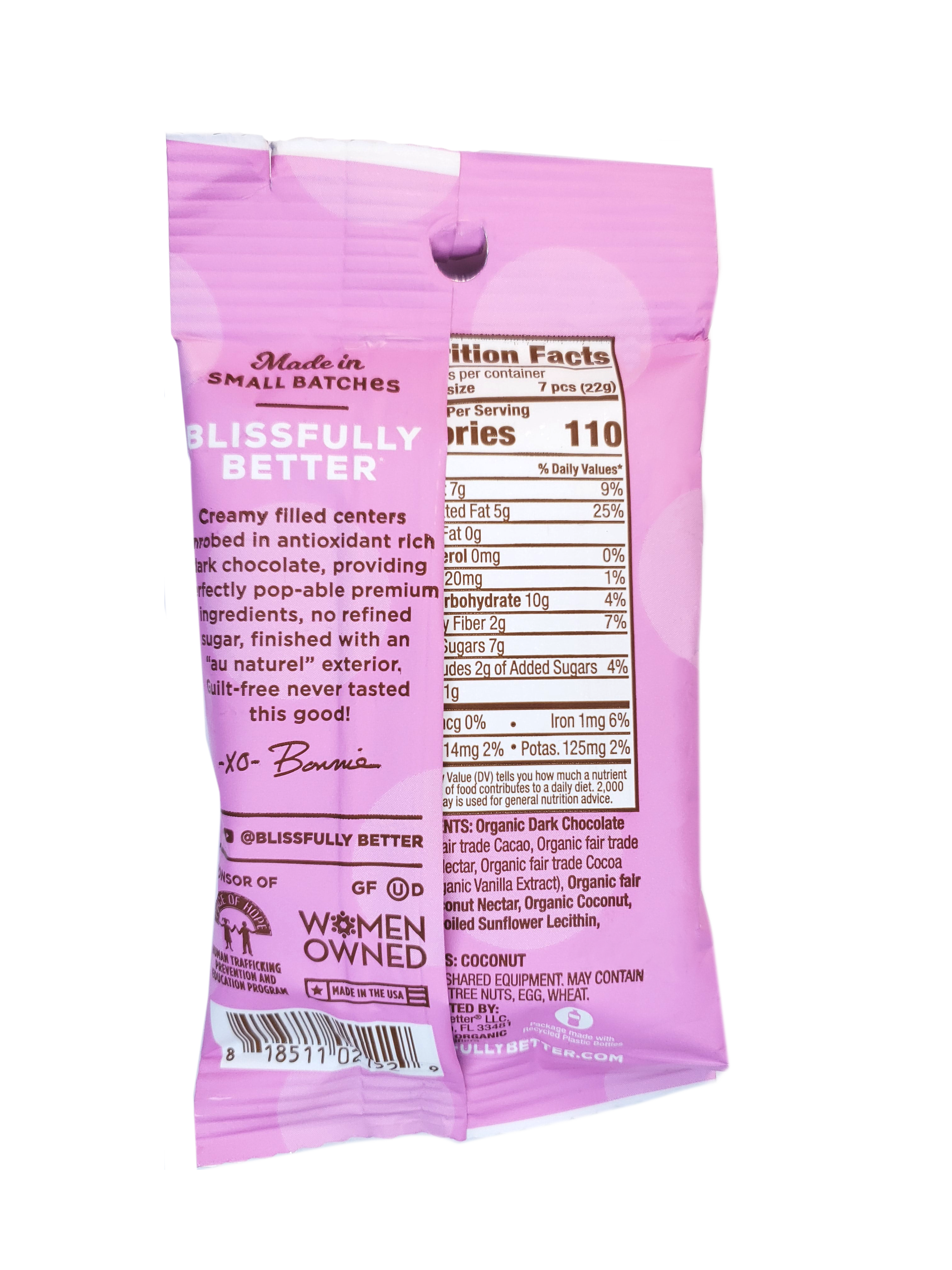 The Runaton Group, Inc. - Wholesale Chocolate Covered Sweets - Blissfully Better - Toasted Coconut Bon Bons1