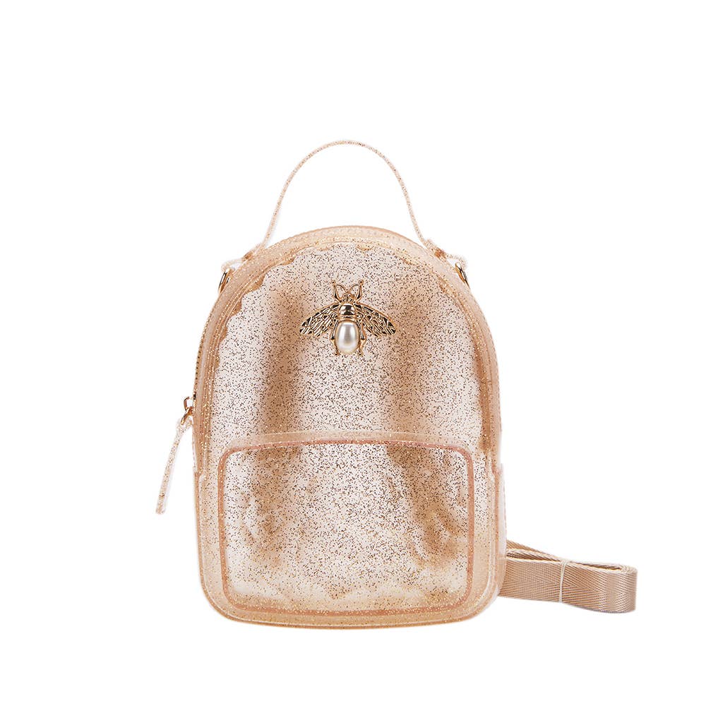 Doe a Dear – Mochila - Crianças por atacado – Mochila Mini P30 B1214 Gold Gold Bee Jelly (2 Cores)