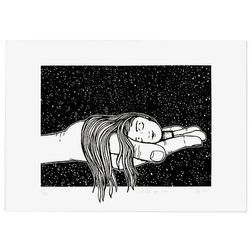 Limited Edition screen print Look after your head. Part 2 for wholesale by amesea