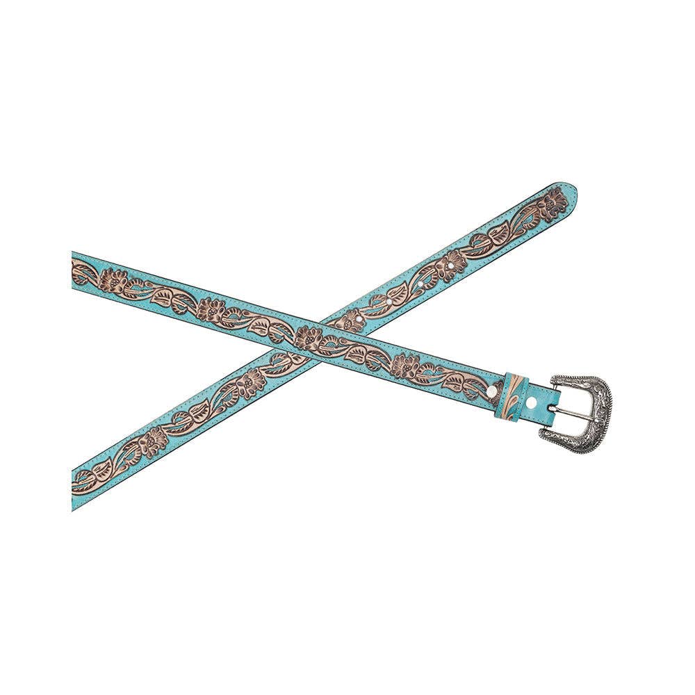 MYRA - EU – wholesale Bälte - Dam – Canyon Shadow handgjord damskärp i verktygsläder3