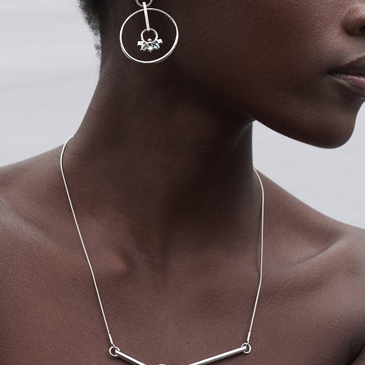 Carolin Stone Jewellery - Wholesale Pendant/Charm Necklace - Silver Transforming Necklace3