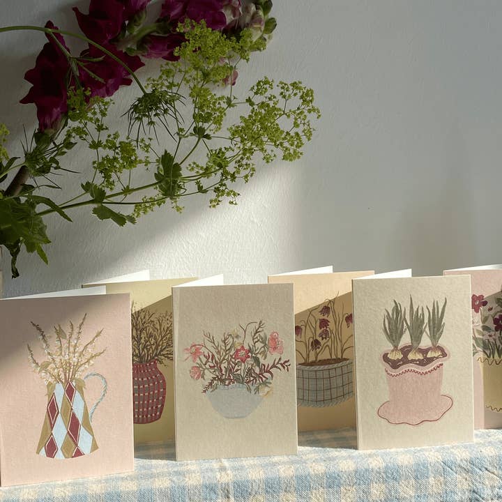 Harriet Watson - Wholesale Everyday Greeting Card - Hellebore & More Mini Card 4