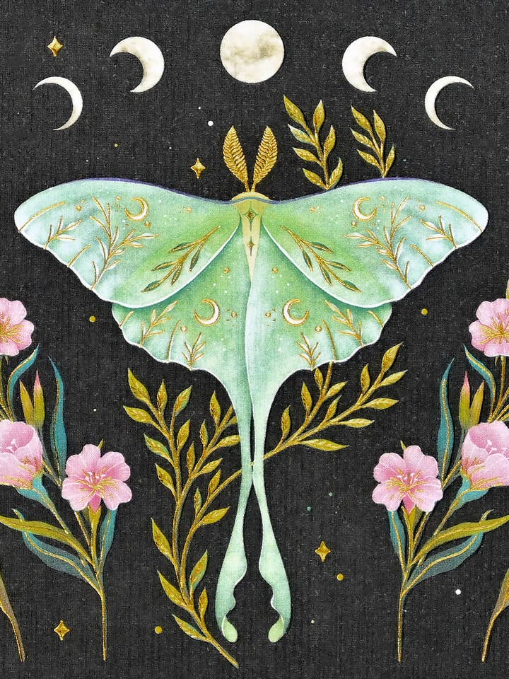 Cartes de correspondance Luna Moth pour la vente par Peter Pauper Press