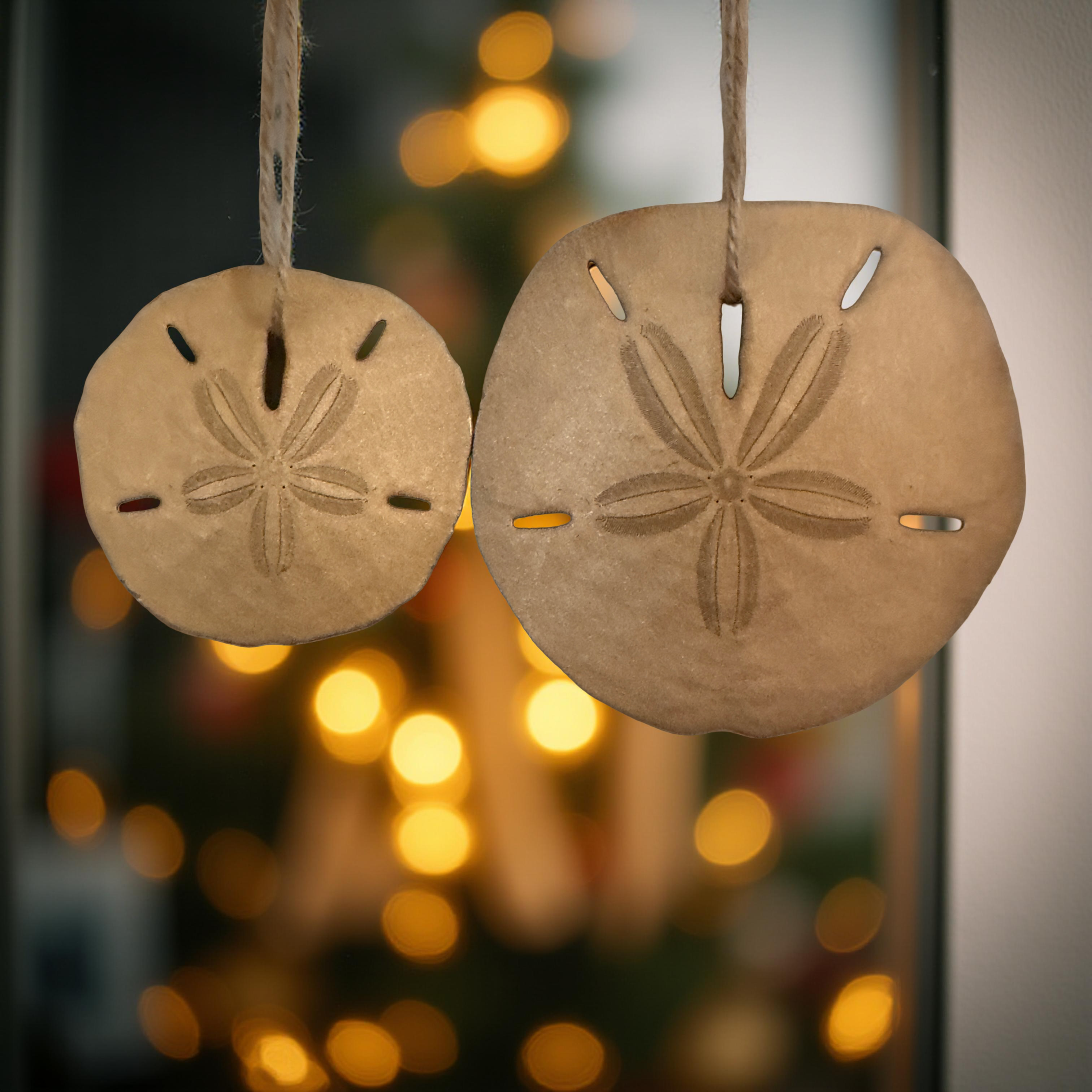 Shell Yeah By Jaks LLC - Wholesale Ornament - Gilded Sand Dollar Ornament – Coastal Décor0