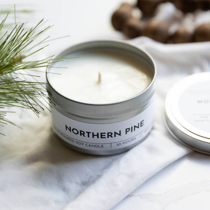 Beneath The Pines Candle Co. - Wholesale Jar/Filled Candle - Northern Pine Soy Candle
