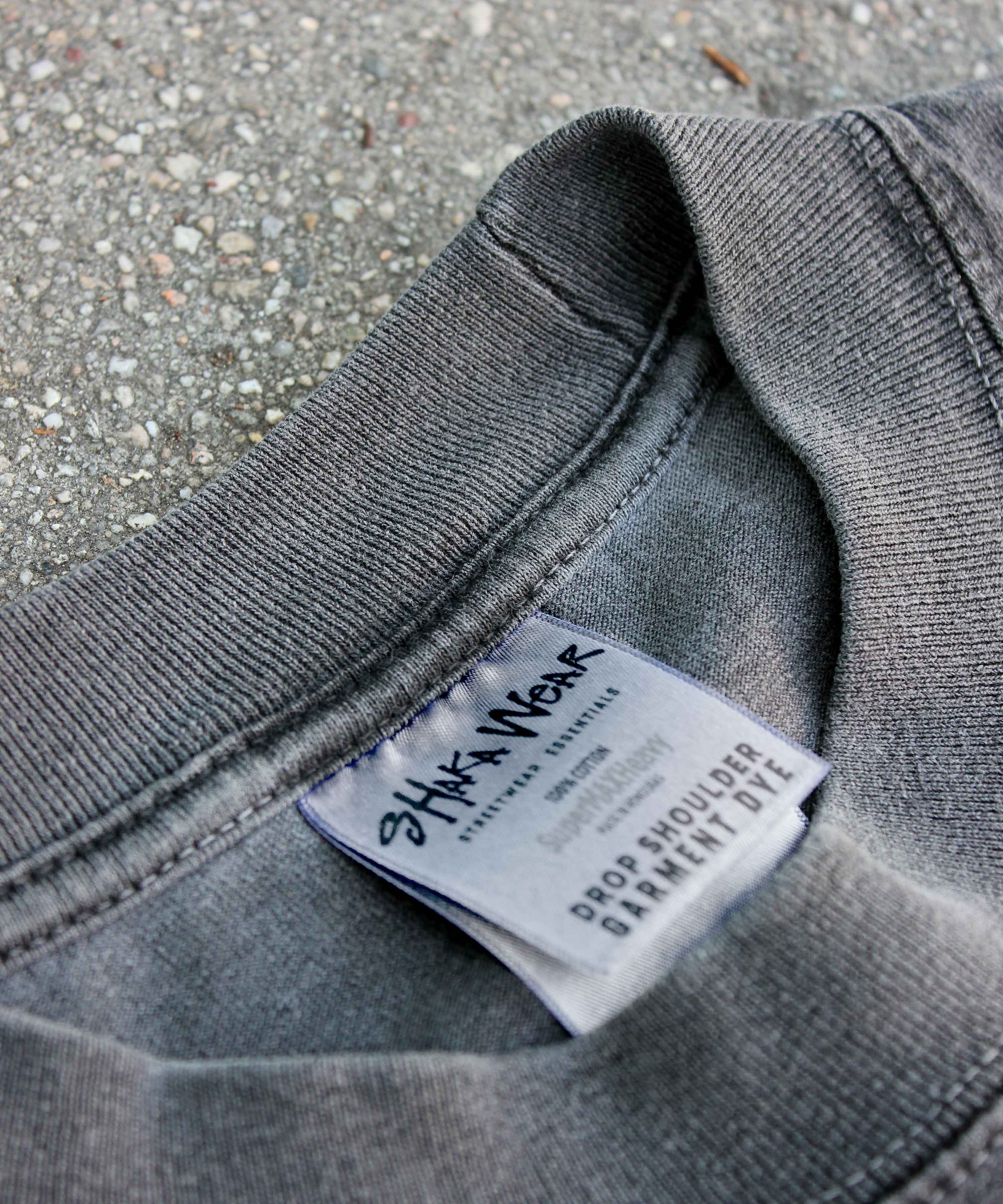 BabaTees - Wholesale Screen Printed T-Shirt - Men's - Washed Shaka Wear Drop Shoulder 7.5 oz Heavyweight Boxy Tee2