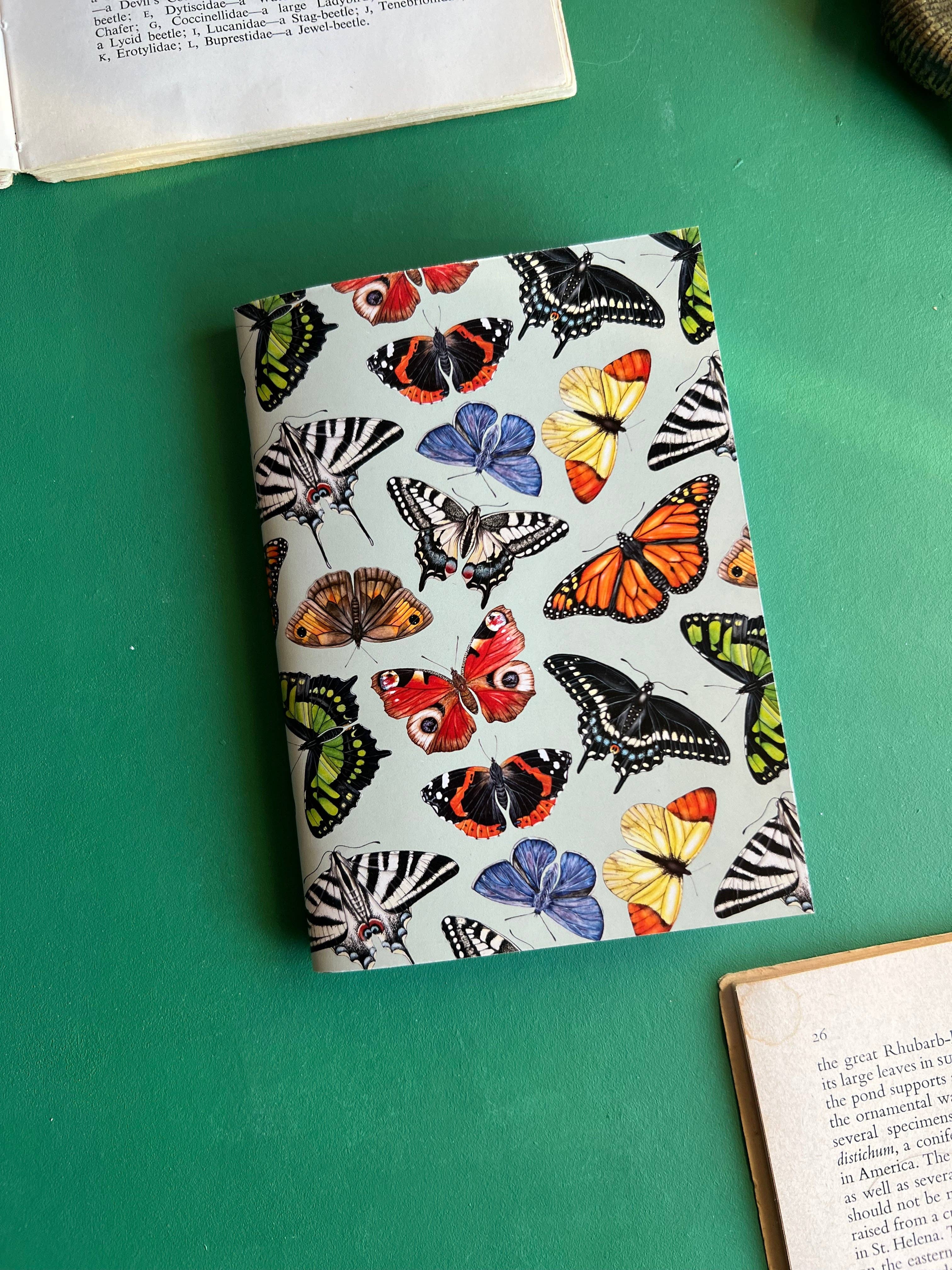 Tansy Moore – wholesale Notebook – Butterflies Pocket Notebook4