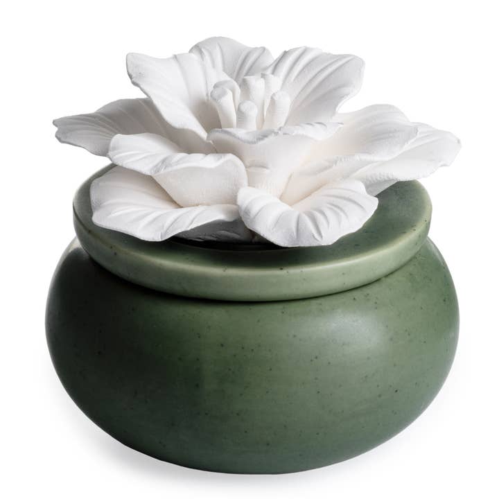 Diffuseur Passif en Porcelaine Bloom pour la vente par Candle Warmers Etc.