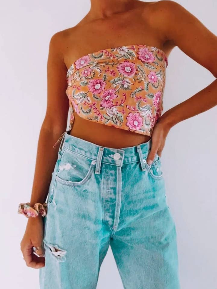 Coral Sjaal Pony voor wholesale door Erin Made