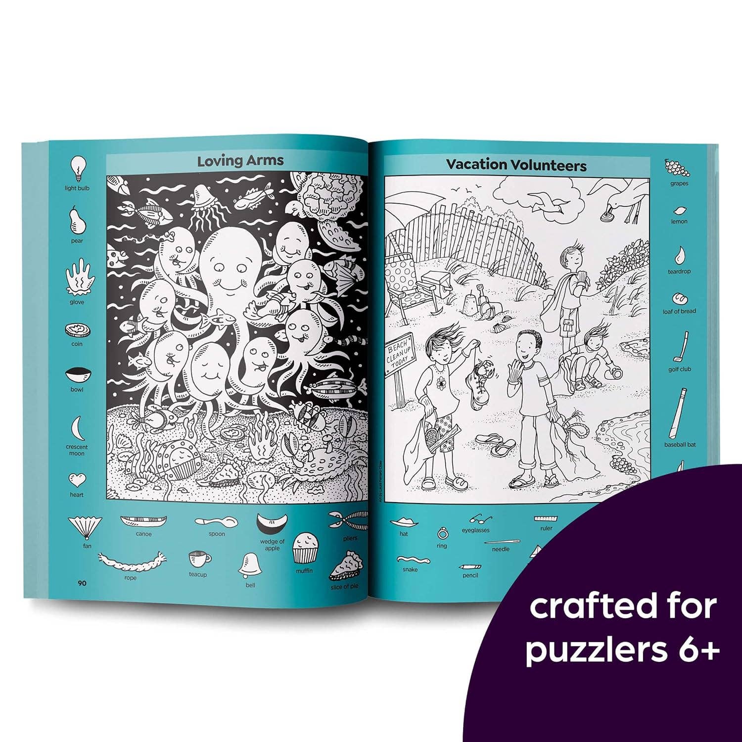 Highlights for Children - Wholesale Preschool Book (3-5) - Ocean Puzzles4