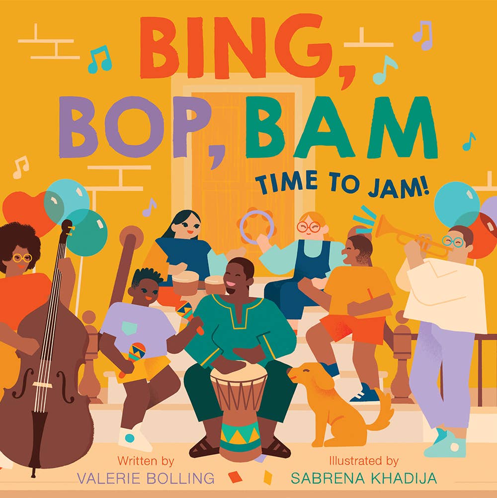 Abrams - Wholesale Preschool Book (3-5) - Bing, Bop, Bam: Time to Jam!0