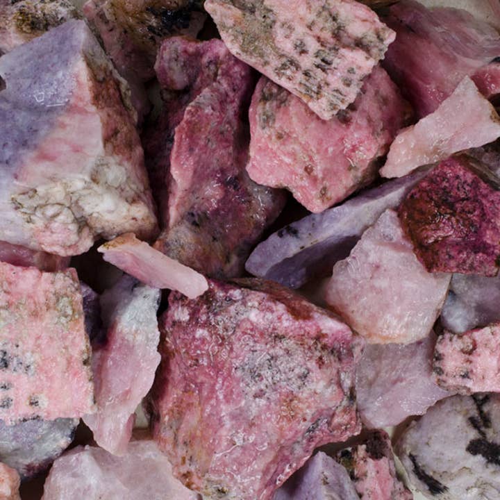 Fantasia Mining - Wholesale Spiritual Stone/Crystal - Rough Pink Petalite -Namibia- 2-8" Raw Natural Stones (1 lb)2