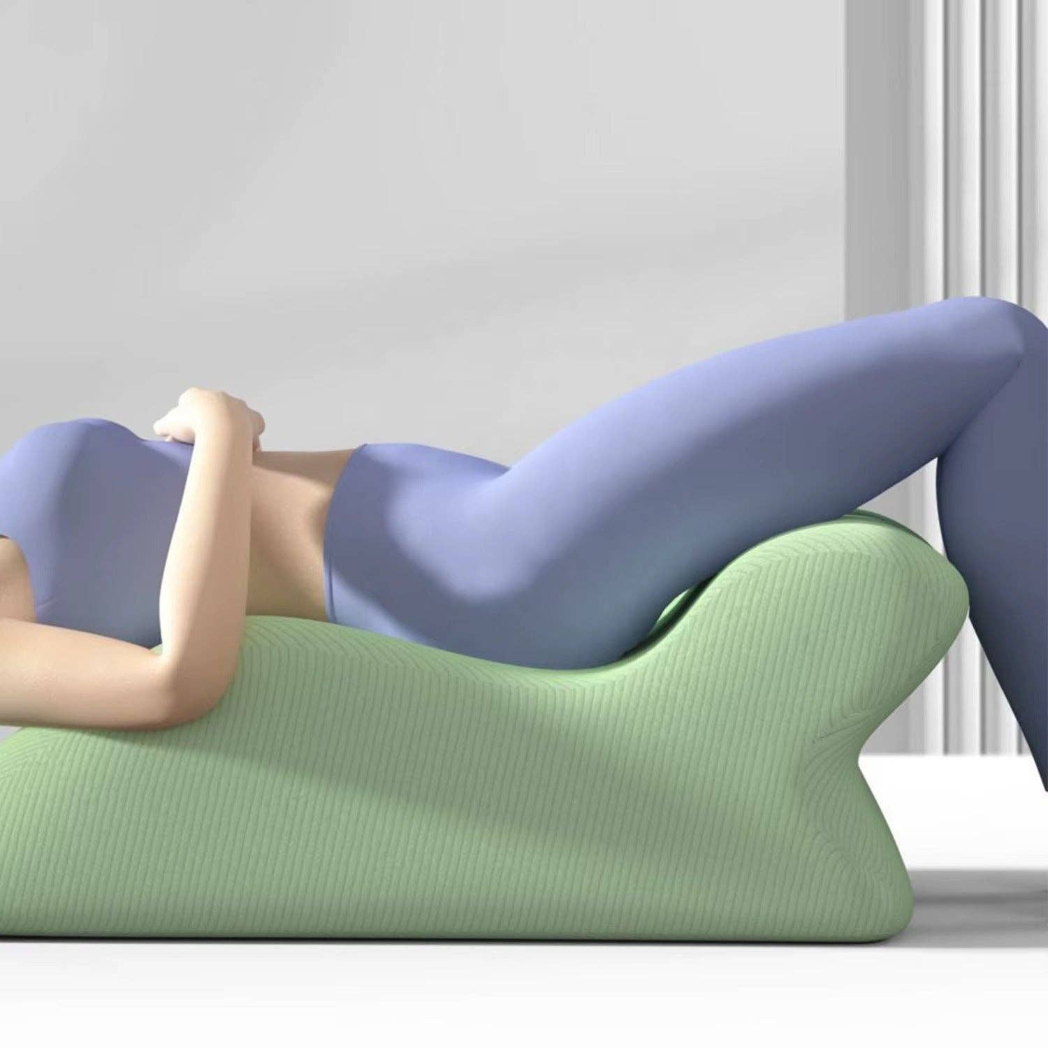 VIGOR - Vente Oreillers - Coussin de dossier triangulaire, coussin de lecture, coussin en coin pour tête de lit2