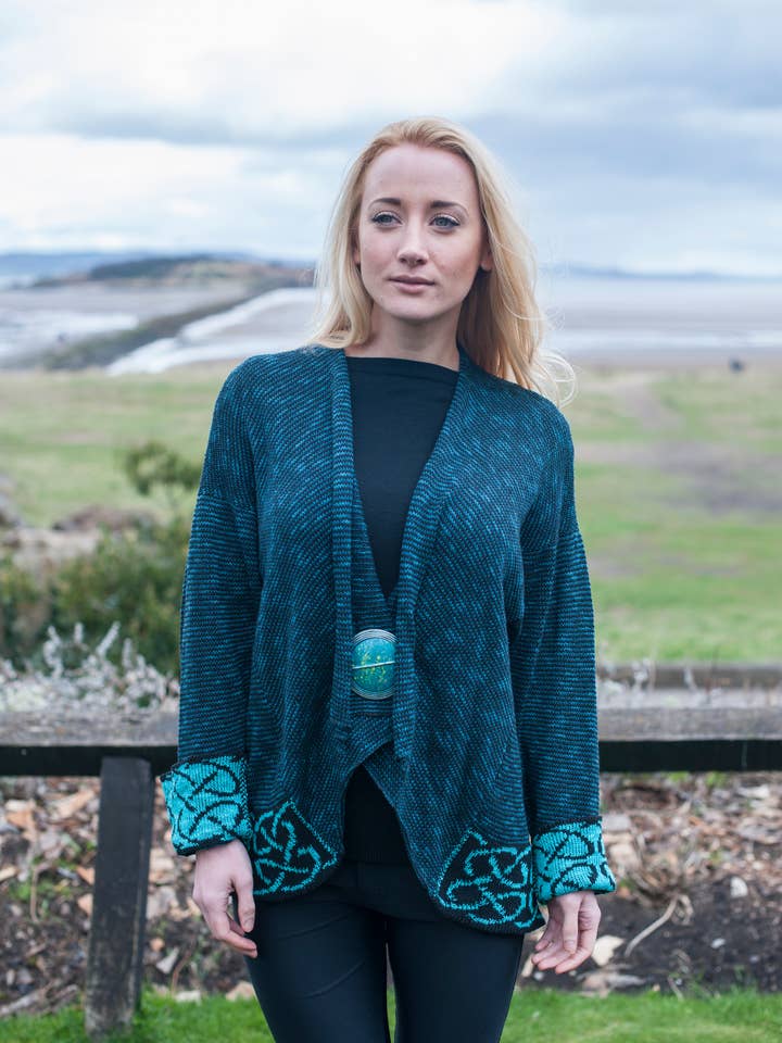 Jewel Brora Jacket for wholesale by Knitted in Edinburgh