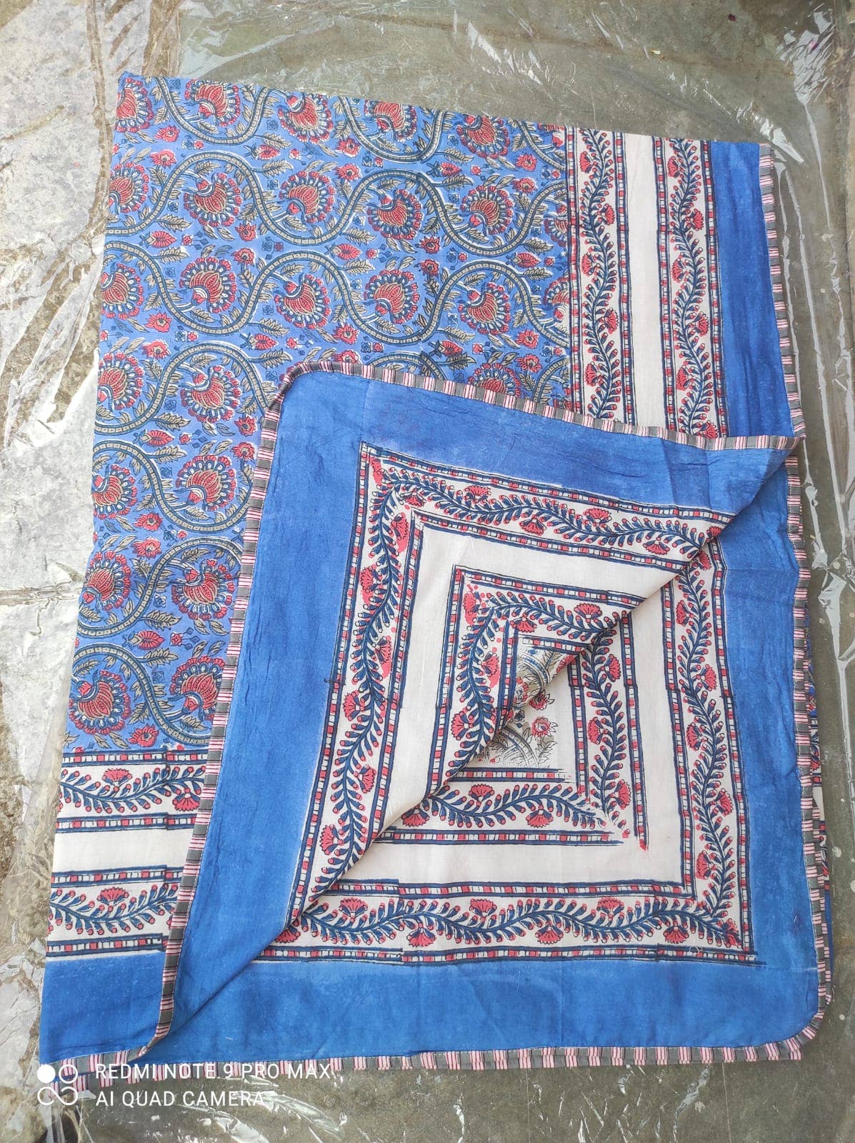 Meghcraft - Wholesale Quilt - Indian Block Print Soft Cotton Quilt Blanket-Handmade Dohar3