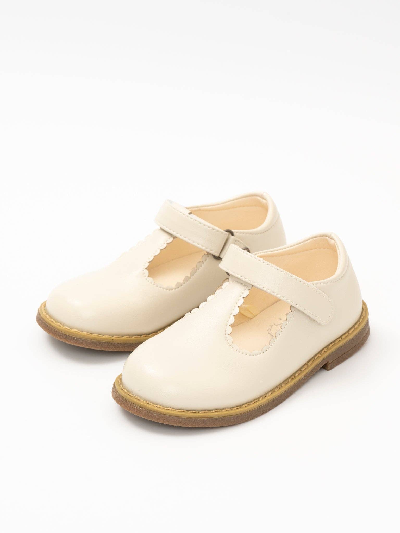 Marie Nicole Clothing - Wholesale Flats/Loafers - Kids - T-Strap Mary Jane Hard Sole Shoes0