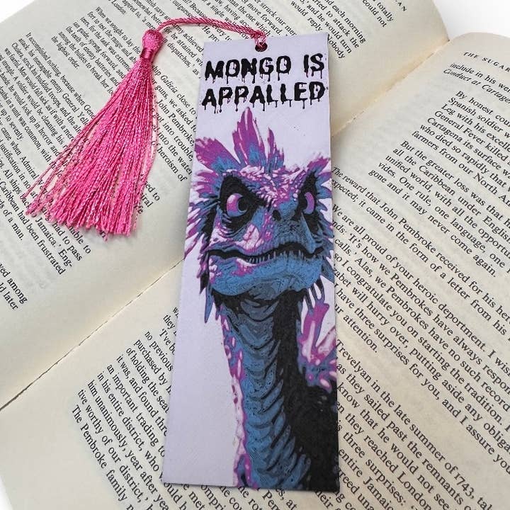 Mongo Is Appalled Dungeon Crawler Carl 3D Bookmark for wholesale by Twisted Layers