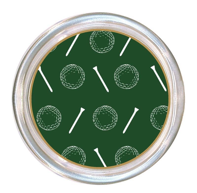 Marye-Kelley - Wholesale Coasters - C1222- Dark Green Golf Coaster0