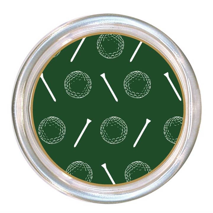 Marye-Kelley - Wholesale Coasters - C1222- Dark Green Golf Coaster