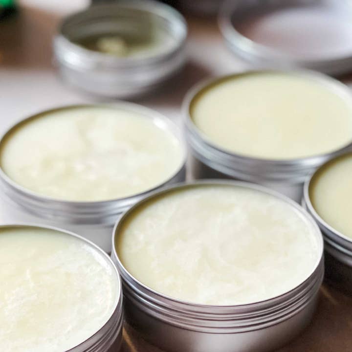 Mustard Seed Soap Co. - Wholesale Beard Styling Product - Woodsman Beard & Aftershave Balm