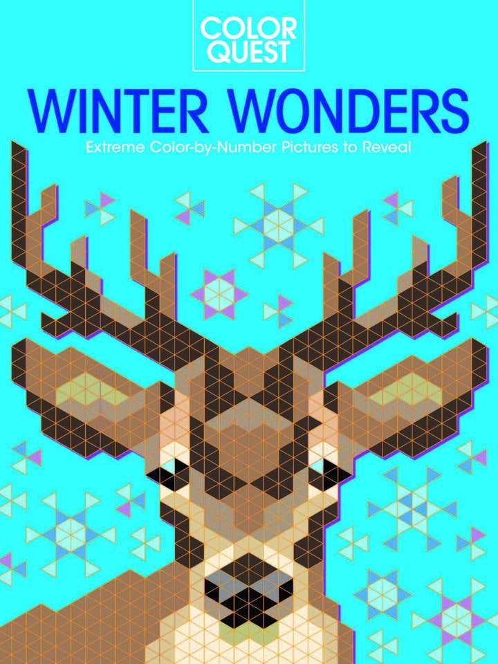 Color Quest: Winter Wonders for wholesale by Sourcebooks