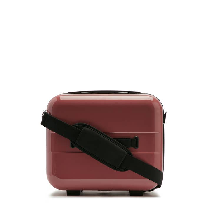 Lulu Guinness – wholesale Make-up/cosmetic bag – ANTIQUE ROSE LULU LIPS VANITY CASE
